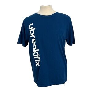 Next Level Apparel Men's Blue Tee Shirt Size XL UBREAKIFIX Graphic Print